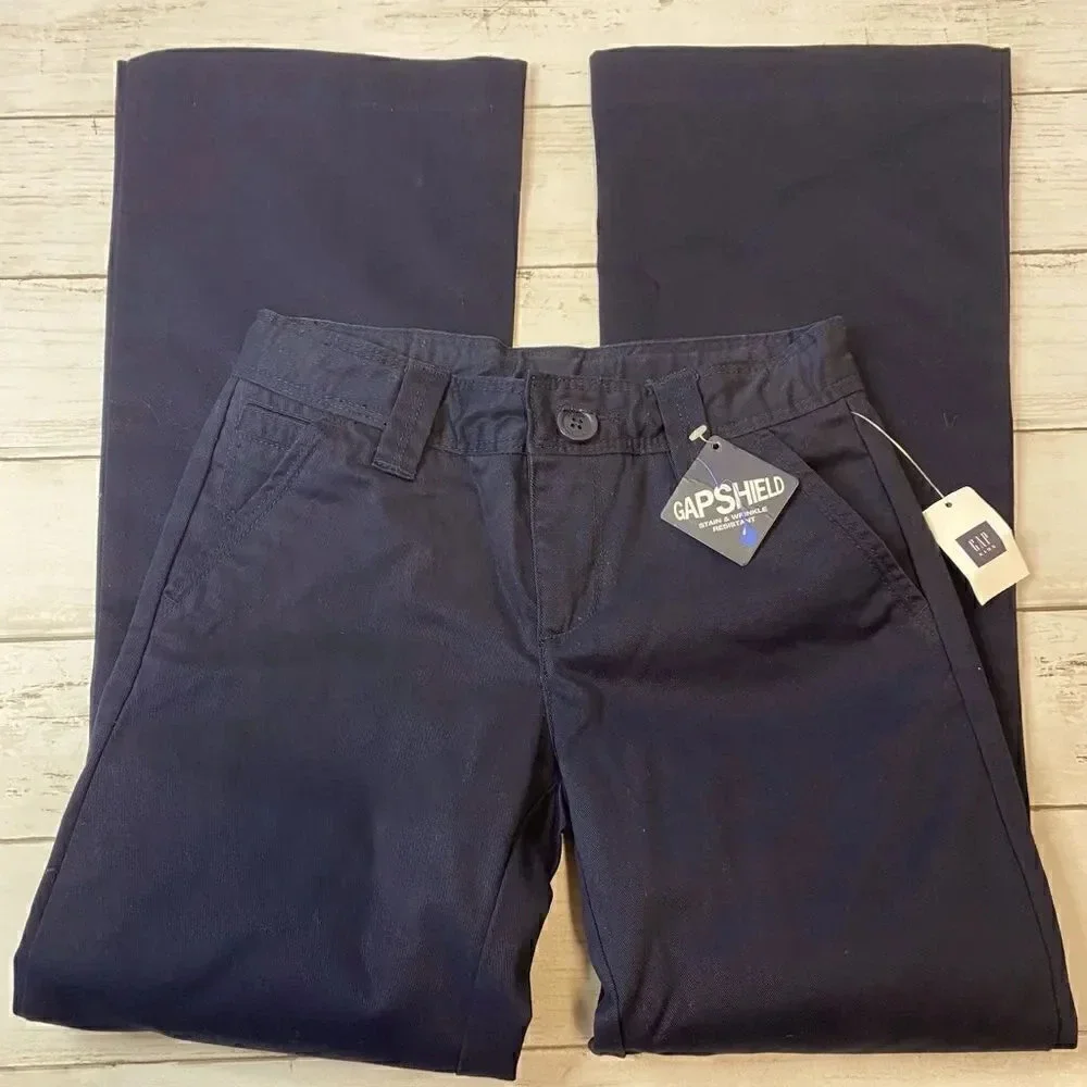 GAP Girls Navy Blue Chino Pants